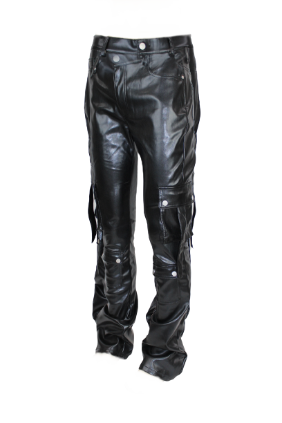 Kloud9 Men's Stack Fit Faux Leather pants