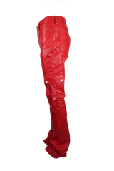 Kloud9 Men's Stack Fit Faux Leather pants