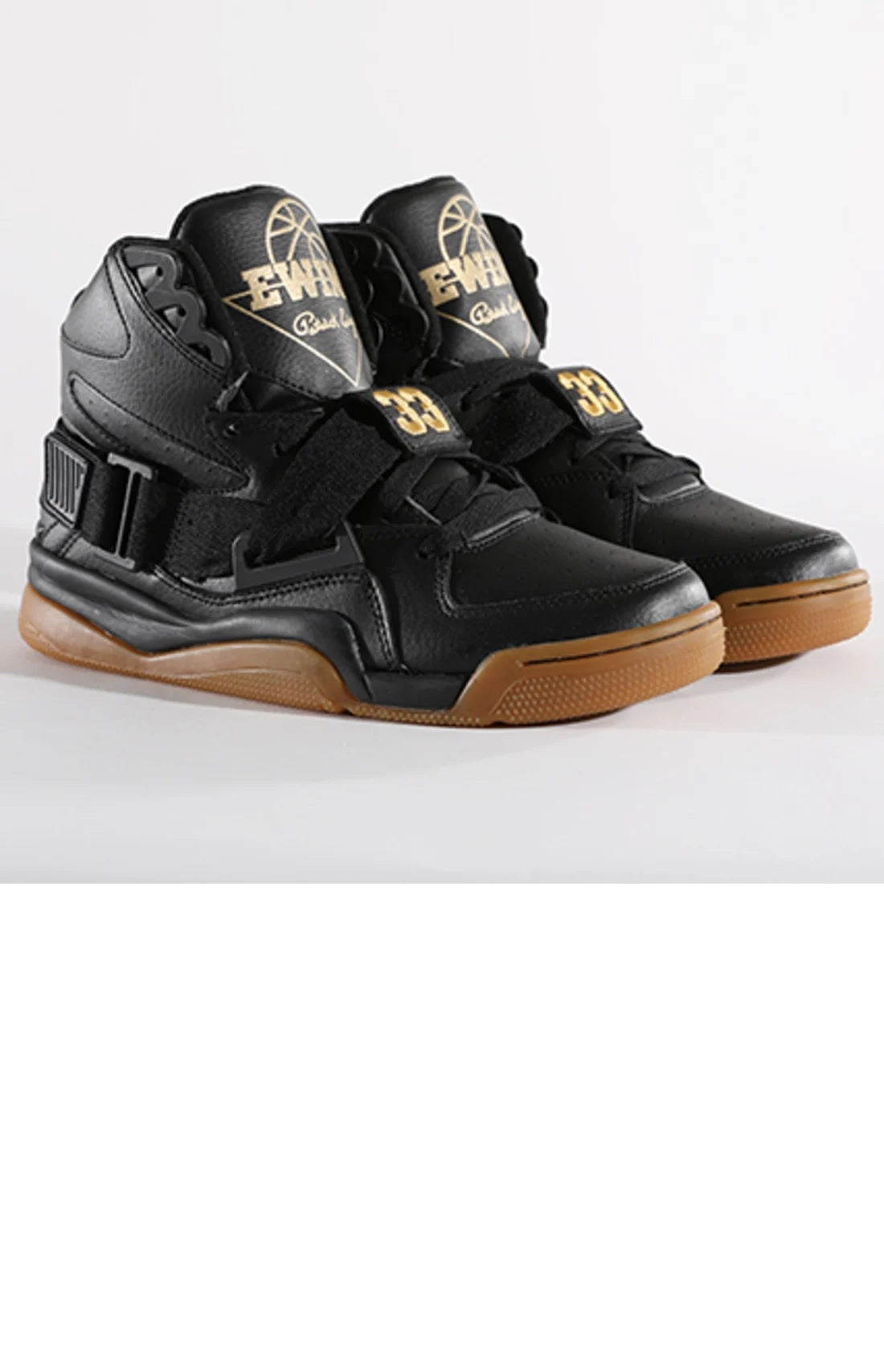 Ewing Athletics Men's High-Top Sneakers Ewing Concept Black/Gold/Gum