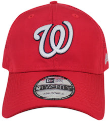 NEW ERA Washington Nationals 9TWENTY Adjustable Hat MLB Cap Red