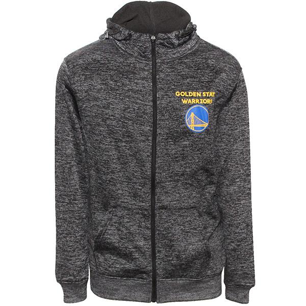 Men's NBA Golden State Warriors Fleece Hoodie Gray