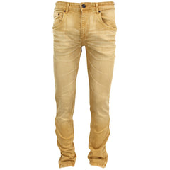 Taker Men's Side Zip Stacked Flare Jeans