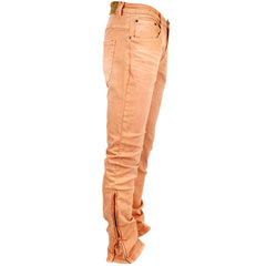 Taker Men's Side Zip Stacked Flare Jeans