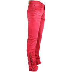 Taker Men's Side Zip Stacked Flare Jeans