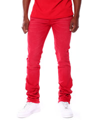 Taker Men's Side Zip Stacked Flare Jeans