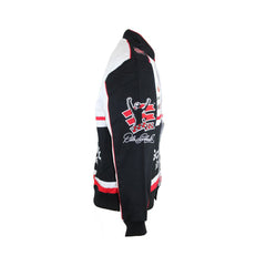 Men's Twill Uniform Snap Jacket With Dale Earnhardt JH Design