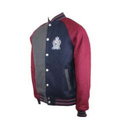 Men's Bomber Varsity Letterman Jacket With College School Style