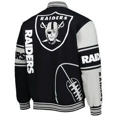 Men's FNL Las Vegas Raiders Varsity Twill Jacket