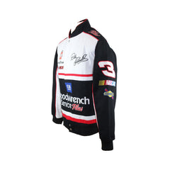 Men's Twill Uniform Snap Jacket With Dale Earnhardt JH Design