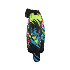 Born Fly Men's Multi-Color Puffer Jacket For Snowboarding