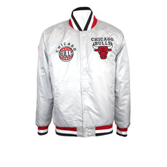 Men's Chicago Bulls Full Snap Bomber Jacket