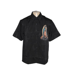 Men's Cruizin Low Virgin Mary Our Lady of Guadalupe Buttom-up Shirt