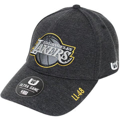 NBA Los Angeles Lakers Fitted Hat/Cap Dark Gray