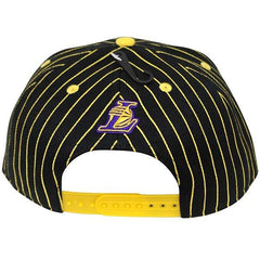 NBA Los Angeles Lakers Snapback Hat/Cap Black