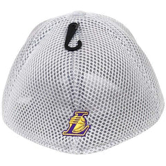 NBA Los Angeles Lakers Fitted Hat/Cap Heather Gray