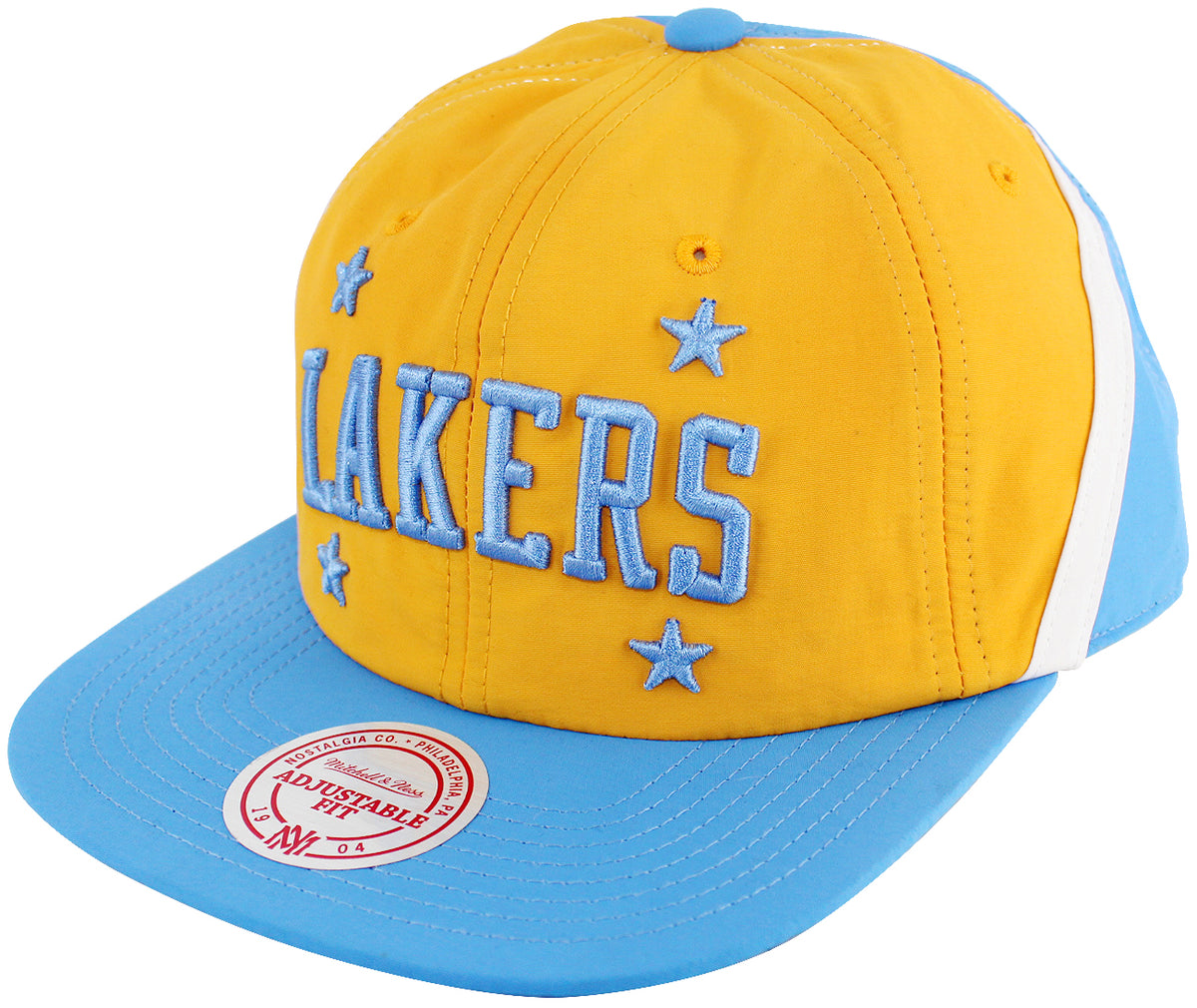 Mitchell & Ness Los Angeles Lakers Classic Edition Snapback Hat Yellow