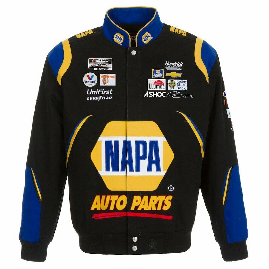 Men's Chase Elliott NAPA Twill Full-Snap Jacket