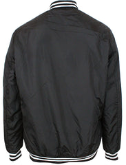 JH Design NBA Men's Reversible Fleece Jacket Los Angeles Lakers Black White