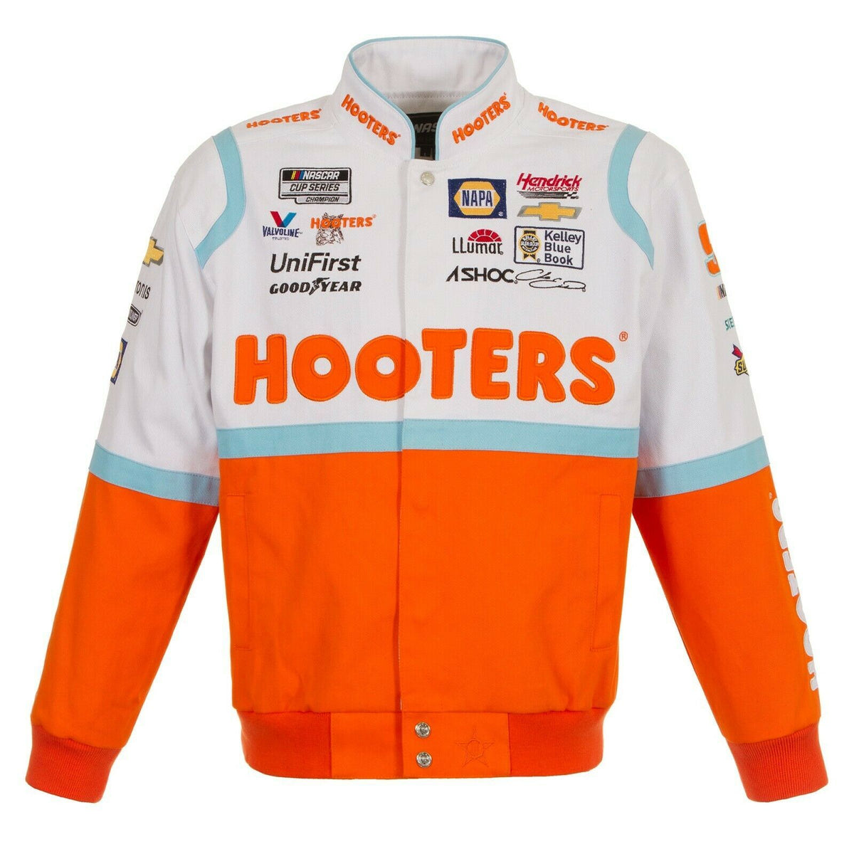 Men's Chase Elliott Hooters Twill Full-Snap Jacket