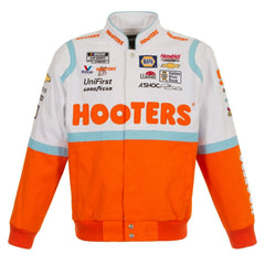 Men's Chase Elliott Hooters Twill Full-Snap Jacket