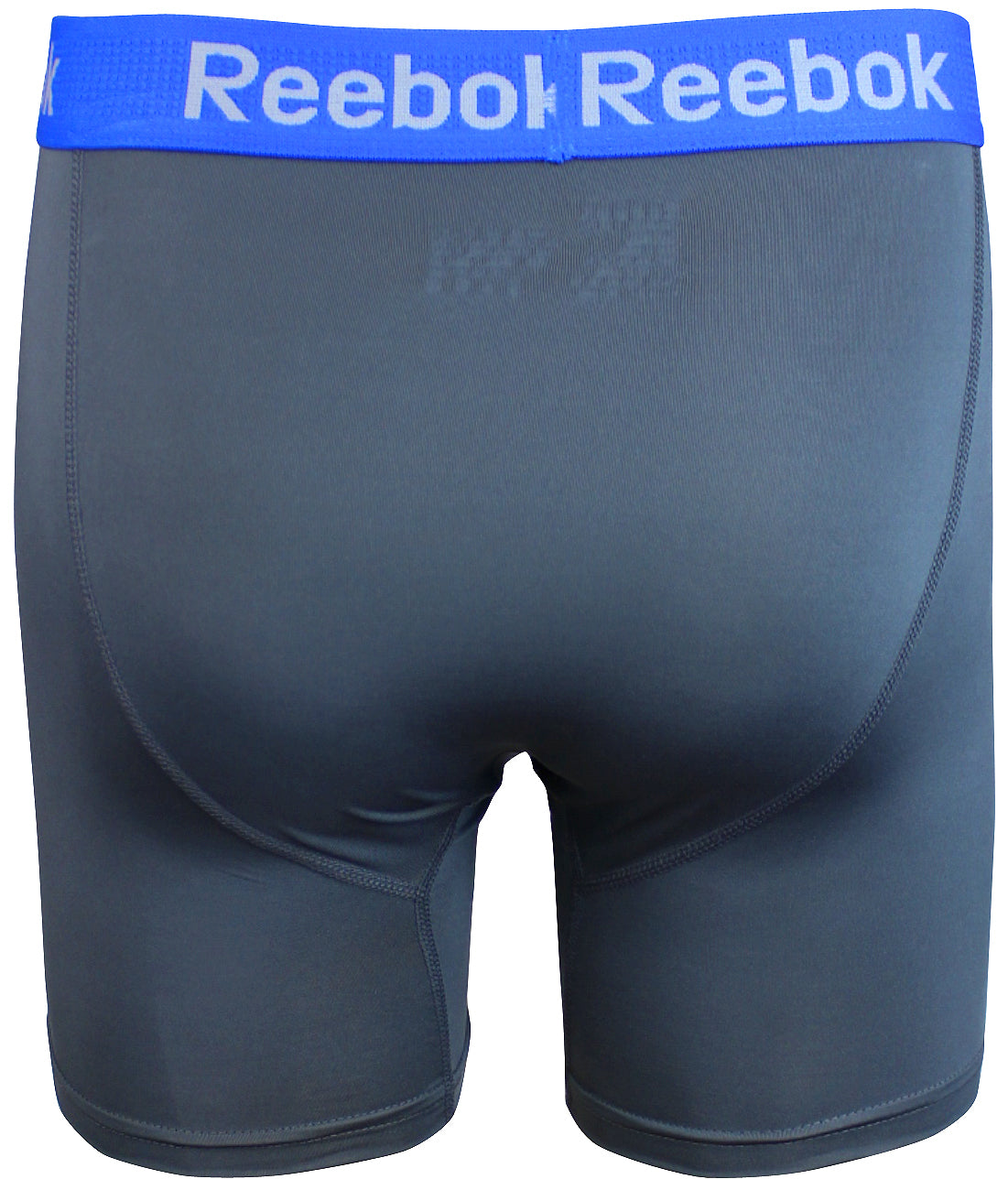 Reebok Men's Performance Training Boxer Briefs Grey Blue size