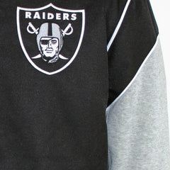 Men's FNL Las Vegas Raiders Varsity Jacket With Hoodie Reversible