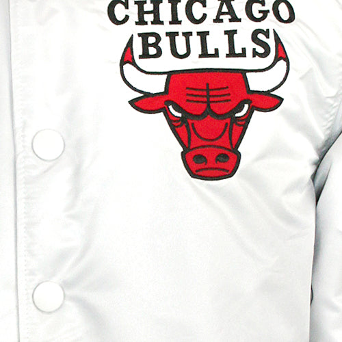 Men's Chicago Bulls Full Snap Bomber Jacket