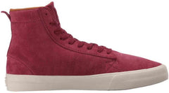 Supra Mens Belmont High Hi Top Suede Fashion Sneaker Shoes Red Port Bone S59504