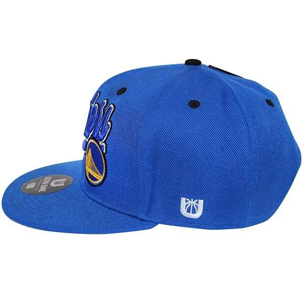 NBA Golden State Warriors Snapback Hat/Cap Royal Blue